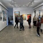 28.05.2021. Sandomierz. Wystawa poplenerowa kieleckiej delegatury PSEP / Grażyna Szlęzak-Wójcik / Radio Kielce