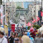 29.05.2021. Kielce. Akcja: Budzenie Sienkiewki / Wiktor Taszłow / Radio Kielce