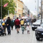 29.05.2021. Kielce. Akcja: Budzenie Sienkiewki / Wiktor Taszłow / Radio Kielce