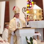 29.05.2021. Kielce. Święcenia nowych kapłanów.  Na zdjęciu biskup Jan Piotrowski / Wiktor Taszłow / Radio Kielce