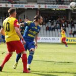 29.05.2021. Kielce. 32. kolejka Fortuna 1 Ligi: Korona Kielce - Arka Gdynia / Wiktor Taszłow / Radio Kielce