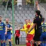 29.05.2021. Kielce. 32. kolejka Fortuna 1 Ligi: Korona Kielce - Arka Gdynia / Wiktor Taszłow / Radio Kielce