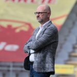 29.05.2021. Kielce. 32. kolejka Fortuna 1 Ligi: Korona Kielce - Arka Gdynia / Wiktor Taszłow / Radio Kielce