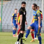 29.05.2021. Kielce. 32. kolejka Fortuna 1 Ligi: Korona Kielce - Arka Gdynia / Wiktor Taszłow / Radio Kielce