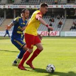 29.05.2021. Kielce. 32. kolejka Fortuna 1 Ligi: Korona Kielce - Arka Gdynia / Wiktor Taszłow / Radio Kielce