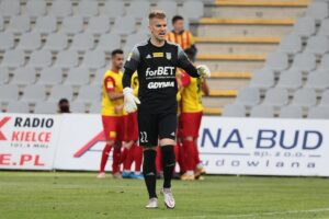 29.05.2021. Kielce. 32. kolejka Fortuna 1 Ligi: Korona Kielce - Arka Gdynia / Wiktor Taszłow / Radio Kielce