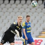 29.05.2021. Kielce. 32. kolejka Fortuna 1 Ligi: Korona Kielce - Arka Gdynia / Wiktor Taszłow / Radio Kielce