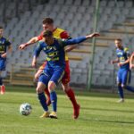 29.05.2021. Kielce. 32. kolejka Fortuna 1 Ligi: Korona Kielce - Arka Gdynia / Wiktor Taszłow / Radio Kielce