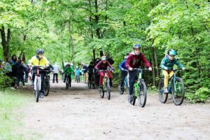 30.05.2021. Kielce. Zawody rowerowe „Cyklofrajda” / Wiktor Taszłow / Radio Kielce