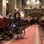 30.05.2021. Kielce. Marsz dla Życia i Rodziny - msza święta w Bazylice Katedralnej / Wiktor Taszłow / Radio Kielce