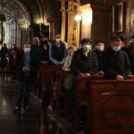 30.05.2021. Kielce. Marsz dla Życia i Rodziny - msza święta w Bazylice Katedralnej / Wiktor Taszłow / Radio Kielce