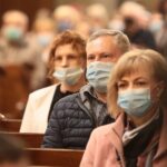 30.05.2021. Kielce. Marsz dla Życia i Rodziny - msza święta w Bazylice Katedralnej / Wiktor Taszłow / Radio Kielce