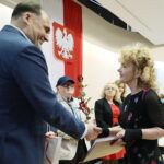 31.05.2021. Kielce. Wręczenie nagród w konkursie literackim „Tak widzę świat, tak go czuję – rok później”. Na zdjęciu (od lewej): Janusz Knap - prezes Radia Kielce, Stanisław Nyczaj - prezes Związku Literatów Polskich, prof. Małgorzata Krzysztofik - Instytut Literaturoznawstwa i Językoznawstwa Uniwersytetu Jana Kochanowskiego w Kielcach, Anna Zielińska-Brudek - wyróżnienie / Wiktor Taszłow / Radio Kielce