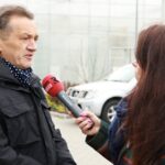 19.05.2021. Suków-Papiernia. Gospodarstwo Nasienno-Szkółkarskie. Akcji "Łączą nas drzewa". Na zdjęciu: Mirosław Gębski - starosta kielecki / Starostwo Powiatowe w Kielcach