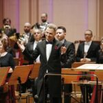 21.05.2021 Kielce. Filharmonia Świętokrzyska - koncert inaugurujący IX Międzynarodowy Konkurs Maurycego Moszkowskiego. Dyryguje Jacek Rogala / Jarosław Kubalski / Radio Kielce