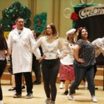 24.05.2021 Kielce. Filharmonia Świętokrzyska. Próba spektaklu "Fraszki, Językowe Igraszki czyli o Janie Kochanowskim słów kilka" rezlizowanego przez studentów UJK / Jarosław Kubalski / Radio Kielce