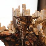 07.05.2021 Kielce. Wieża Sztuki. Wernisaż wystawy Anny Luterackiej / Jarosław Kubalski / Radio Kielce