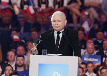 Jarosław Kaczyński w Zawichoście