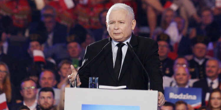 Jarosław Kaczyński w Zawichoście