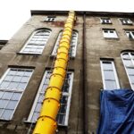 08.04.2021 Kielce. Teatr im. Stefana Żeromskiego. Remont / Jarosław Kubalski / Radio Kielce