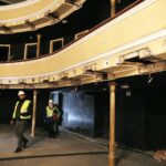 08.04.2021 Kielce. Teatr im. Stefana Żeromskiego. Remont / Jarosław Kubalski / Radio Kielce