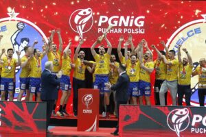 30.05.2021. Kalisz. Finał Pucharu Polski. Łomża Vive Kielce - Grupa Azoty SPR Tarnów / Jarosław Kubalski / Radio Kielce