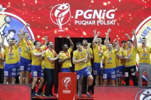 30.05.2021. Kalisz. Finał Pucharu Polski. Łomża Vive Kielce - Grupa Azoty SPR Tarnów / Jarosław Kubalski / Radio Kielce