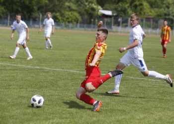 08.06.2019 Kielce. Centralna Liga Juniorów U-17. Mecz półfinałowy Korona Kielce - Lech Poznań / Jarosław Kubalski / Radio Kielce