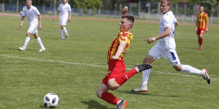 08.06.2019 Kielce. Centralna Liga Juniorów U-17. Mecz półfinałowy Korona Kielce - Lech Poznań / Jarosław Kubalski / Radio Kielce