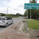 20.05.2021 Domaszowice, Wola Kopcowa. Otwarcie wyremontowanego odcinka drogi powiatowej / Jarosław Kubalski / Radio Kielce