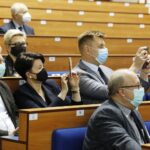 24.05.2021 Kielce. ŚUW. Podpisanie umowy z samorządami na dofinansowanie z programu Maluch plus / Jarosław Kubalski / Radio Kielce