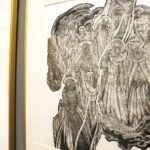 27.05.2021 Kielce. Muzeum Lat Szkolnych Stefana Żeromskiego - otwarcie nowej wystawy pt. "Poza ramami. Literackie inspiracje w grafice. Dante Alighieri Boska komedia" / Jarosław Kubalski / Radio Kielce