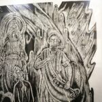 27.05.2021 Kielce. Muzeum Lat Szkolnych Stefana Żeromskiego - otwarcie nowej wystawy pt. "Poza ramami. Literackie inspiracje w grafice. Dante Alighieri Boska komedia" / Jarosław Kubalski / Radio Kielce