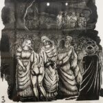 27.05.2021 Kielce. Muzeum Lat Szkolnych Stefana Żeromskiego - otwarcie nowej wystawy pt. "Poza ramami. Literackie inspiracje w grafice. Dante Alighieri Boska komedia" / Jarosław Kubalski / Radio Kielce