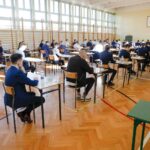 04.05.2021 Kielce. Zespół Szkół Elektrycznych. Matura z języka polskiego / Jarosław Kubalski / Radio Kielce