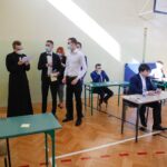 04.05.2021 Kielce. Zespół Szkół Elektrycznych. Matura z języka polskiego / Jarosław Kubalski / Radio Kielce