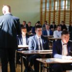 04.05.2021 Kielce. Zespół Szkół Elektrycznych. Matura z języka polskiego / Jarosław Kubalski / Radio Kielce