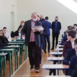 04.05.2021 Kielce. Zespół Szkół Elektrycznych. Matura z języka polskiego / Jarosław Kubalski / Radio Kielce