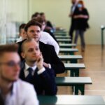 04.05.2021 Kielce. Zespół Szkół Elektrycznych. Matura z języka polskiego / Jarosław Kubalski / Radio Kielce