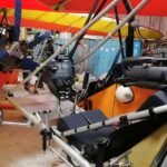 16.05.2021. Pińczów. Dragonfly - ultra lekki samolot / Marta Gajda / Radio Kielce