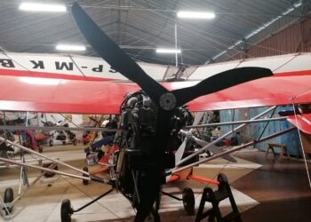 16.05.2021. Pińczów. Dragonfly - ultra lekki samolot / Marta Gajda / Radio Kielce