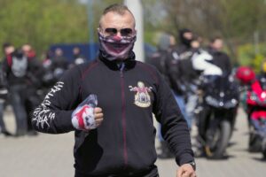 09.05.2021. Sandomierz. Motocykliści dla chorego Bartusia / Agnieszka Przychodzka