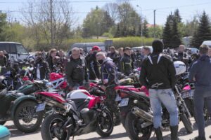 09.05.2021. Sandomierz. Motocykliści dla chorego Bartusia / Agnieszka Przychodzka