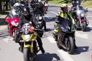 09.05.2021. Sandomierz. Motocykliści dla chorego Bartusia / Agnieszka Przychodzka