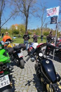 09.05.2021. Sandomierz. Motocykliści dla chorego Bartusia / Agnieszka Przychodzka