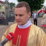 30.05.2021. Ostrowiec Św. Święcenia diakonatu. Na zdjęciu: diakon Paweł Kania / Emilia Sitarska / Radio Kielce