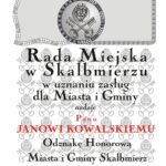 Nowe insygnia władzy w Skalbmierzu / UMiG Skalbmierz