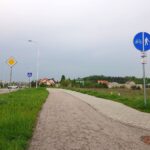 14.05.2021. Ostrowiec Św. Ścieżki rowerowe. Ulica Bałtowska w kierunku centrum Ostrowca / Emilia Sitarska / Radio Kielce