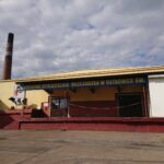 19.05.2021 Ostrowiec Świętokrzyski. Okręgowa Spółdzielnia Mleczarska przy ul. Zagłoby / Emilia Sitarska / Radio Kielce