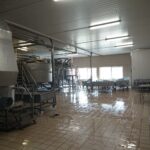 19.05.2021 Ostrowiec Świętokrzyski. Okręgowa Spółdzielnia Mleczarska przy ul. Zagłoby / Emilia Sitarska / Radio Kielce